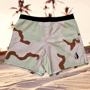 TACHUNTFISH (THF) Desert Camo Uniform Training Shorts